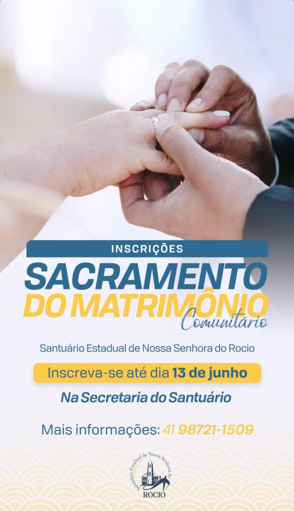 Santuário do Rocio está com inscrições abertas para o Casamento Comunitário 3 FOTO 03 22