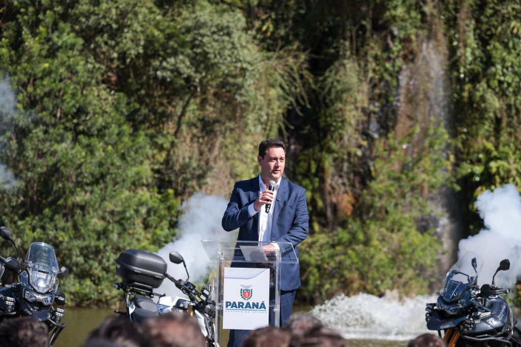 Investimento de R$ 63 milhões: Ratinho Júnior entrega 431 motos e viaturas para a PMPR 2 Foto3 27