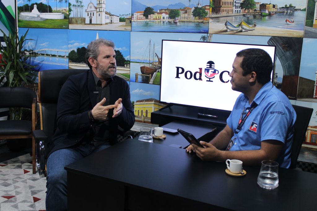 Empresário Roberto Bavaresco, proprietário da Rede de Supermercados Bavaresco, relata trajetória de vida inspiradora no PodCafé 3 IMG 5091