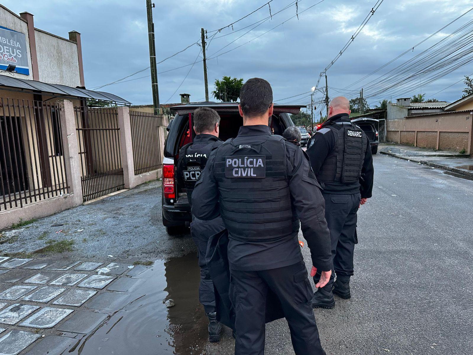 As investigações, conduzidas pela PCPR de Paranaguá com apoio do DENARC Curitiba, começaram ainda no início deste ano (Foto: Divulgação / PCPR)