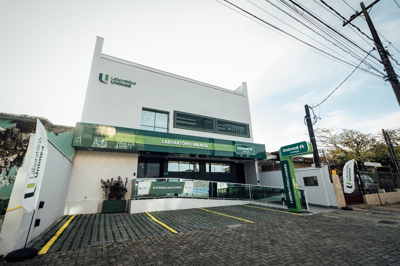 Laboratório da Unimed Paranaguá.