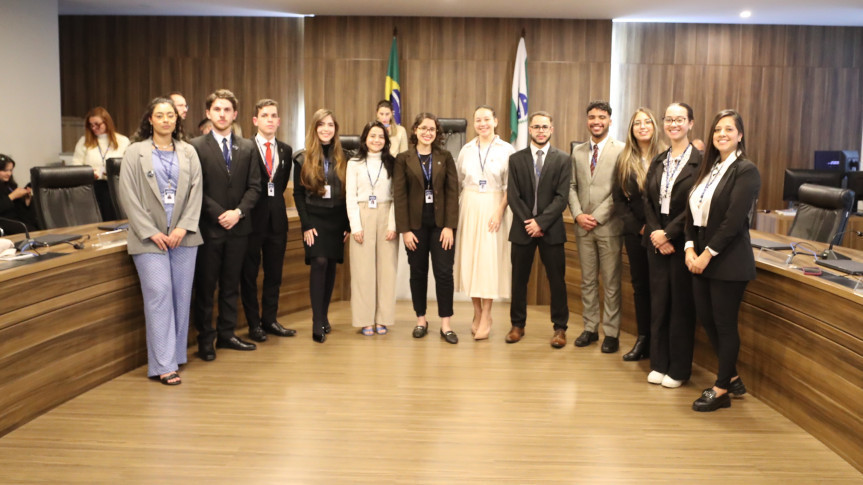 Nesta terça-feira (18), o Parlamento Universitário definiu suas comissões temáticas (Créditos: Valdir Amaral/Alep)