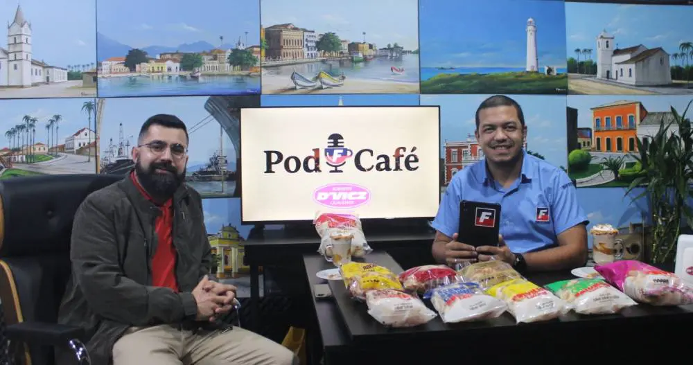 Deivid Rossotti, sócio-proprietário da Fábrica de Polvilhos Toque Especial, foi o entrevistado no PodCafé