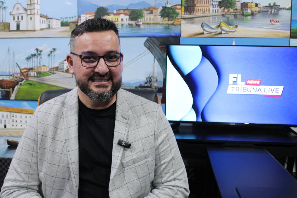 O vereador Welington Frandji, líder do governo municipal na Câmara de Paranaguá