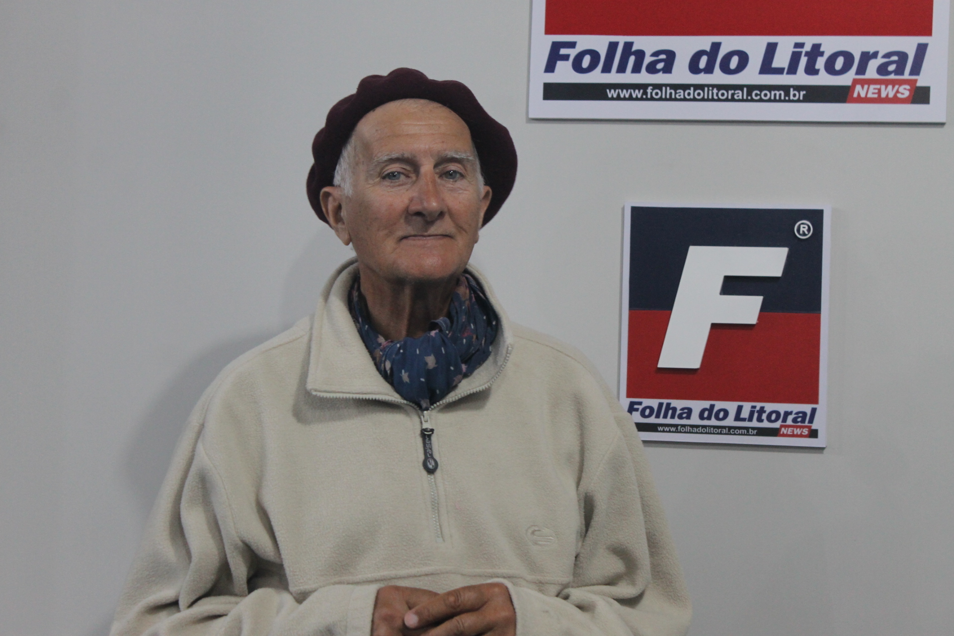 Capello visita Paranaguá há mais de 47 anos e, segundo ele, sempre se identifica com a cidade (Foto: Folha do Litoral News)