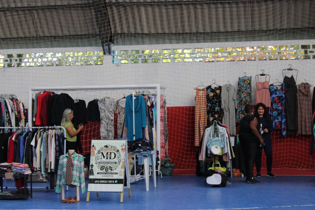 Feira Integrada de Mulheres Empreendedoras incentiva economia sustentável em Paranaguá 6 IMG 6343
