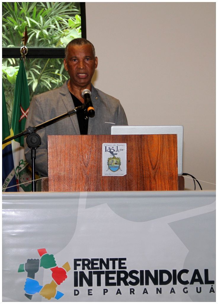 De acordo com Luiz Fernando da Luz (Nando da Estiva), presidente do Sindicato dos Estivadores de Paranaguá e Pontal do Paraná, caso a lei seja aprovada, os TPAs  serão os mais prejudicados (Foto: Iroze Picanço)