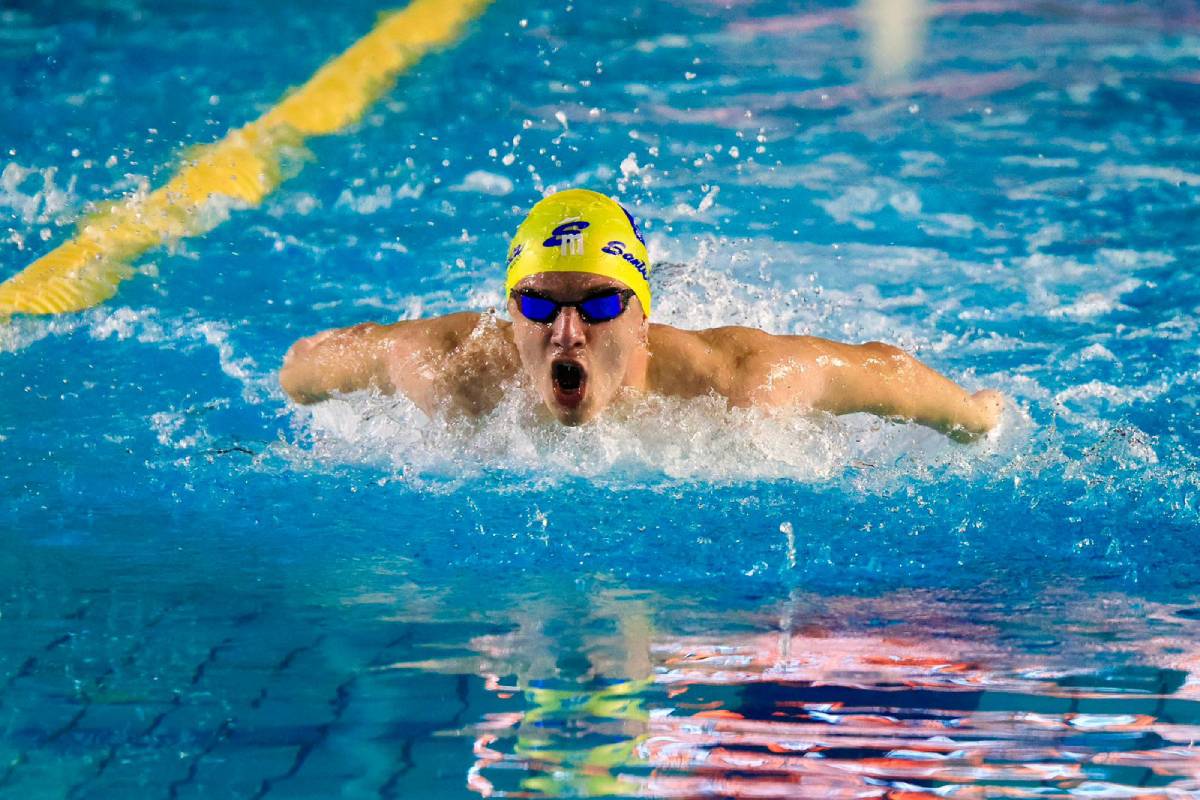 Pietro Lobo Mussoi, integrante da equipe do Santa Mônica Clube de Campo, representou Paranaguá com resultados positivos (Foto: Lucas Albuca)