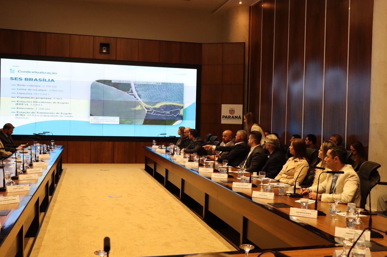 Paranaguá Saneamento apresenta ao Governo do Estado o plano de investimentos da Ilha do Mel 1 IMG 20250809 WA0062