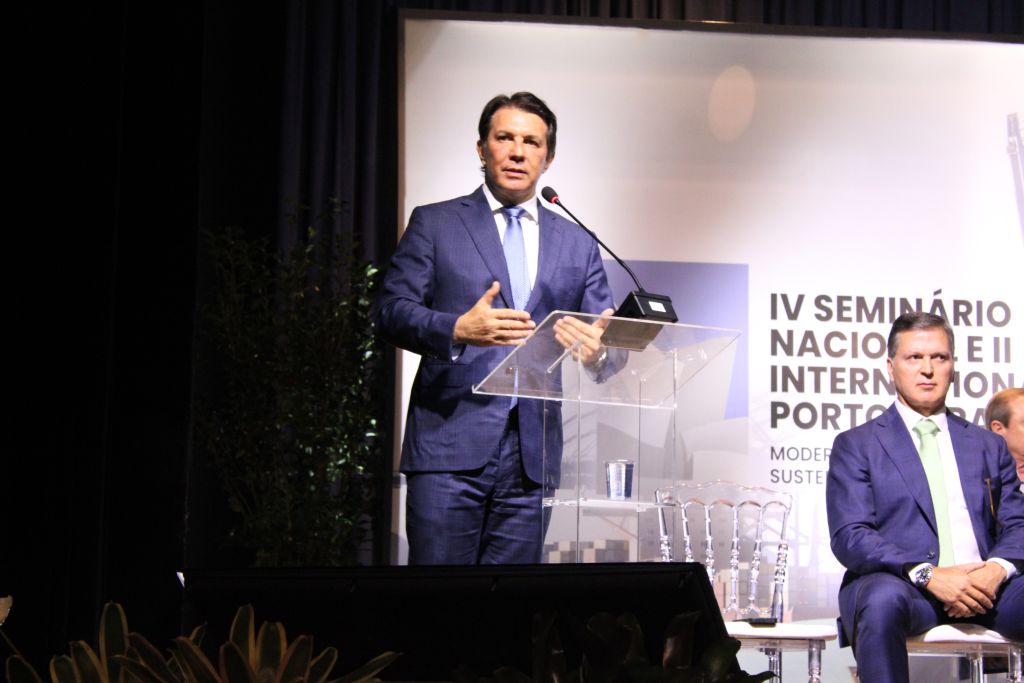 Com presença do governador, abertura do IV Seminário Nacional e II Internacional dos Portos Brasileiros ocorreu no MON 5 IMG 8585
