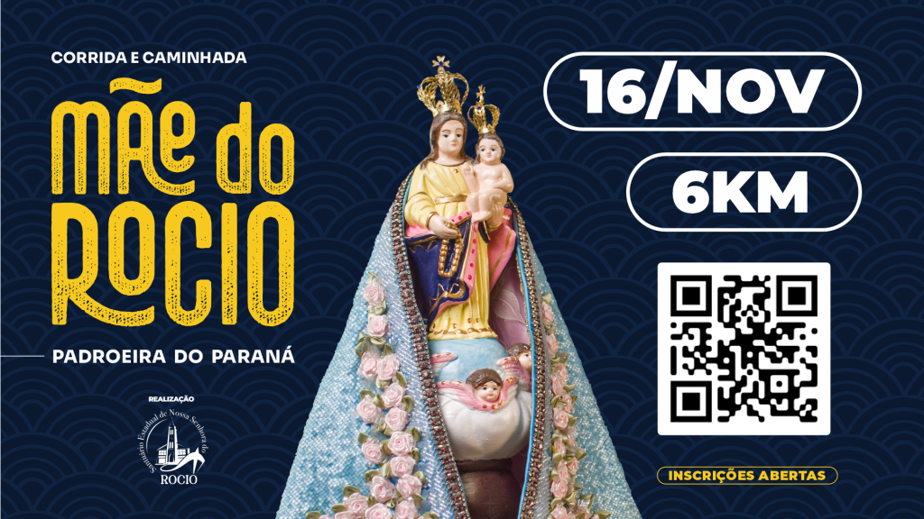 Corrida e Caminhada com a Mãe do Rocio já ultrapassa 300 inscritos em apenas 48 horas 2 TELA 1920x1080px 1