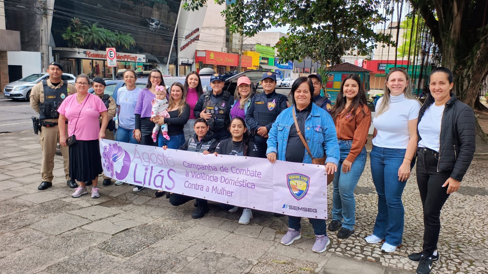 Blitz do “Agosto Lilás” reforça rede de proteção às mulheres