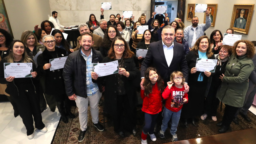 Menções foram entregues na tarde desta terça-feira (26), no Salão Nobre da Casa (Créditos: Valdir Amaral/Alep)