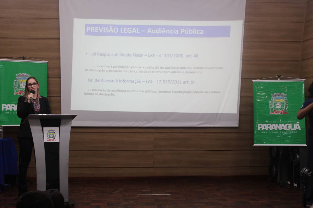 Prefeitura de Paranaguá apresenta projeções e orçamento de R$ 1,37 bilhão para 2026 1 Durante a audiência, foram abordados o Plano Plurianual (PPA) 2026-2029 e a Lei Orçamentária Anual (LOA) 2026 (Foto: Folha do Litoral News)