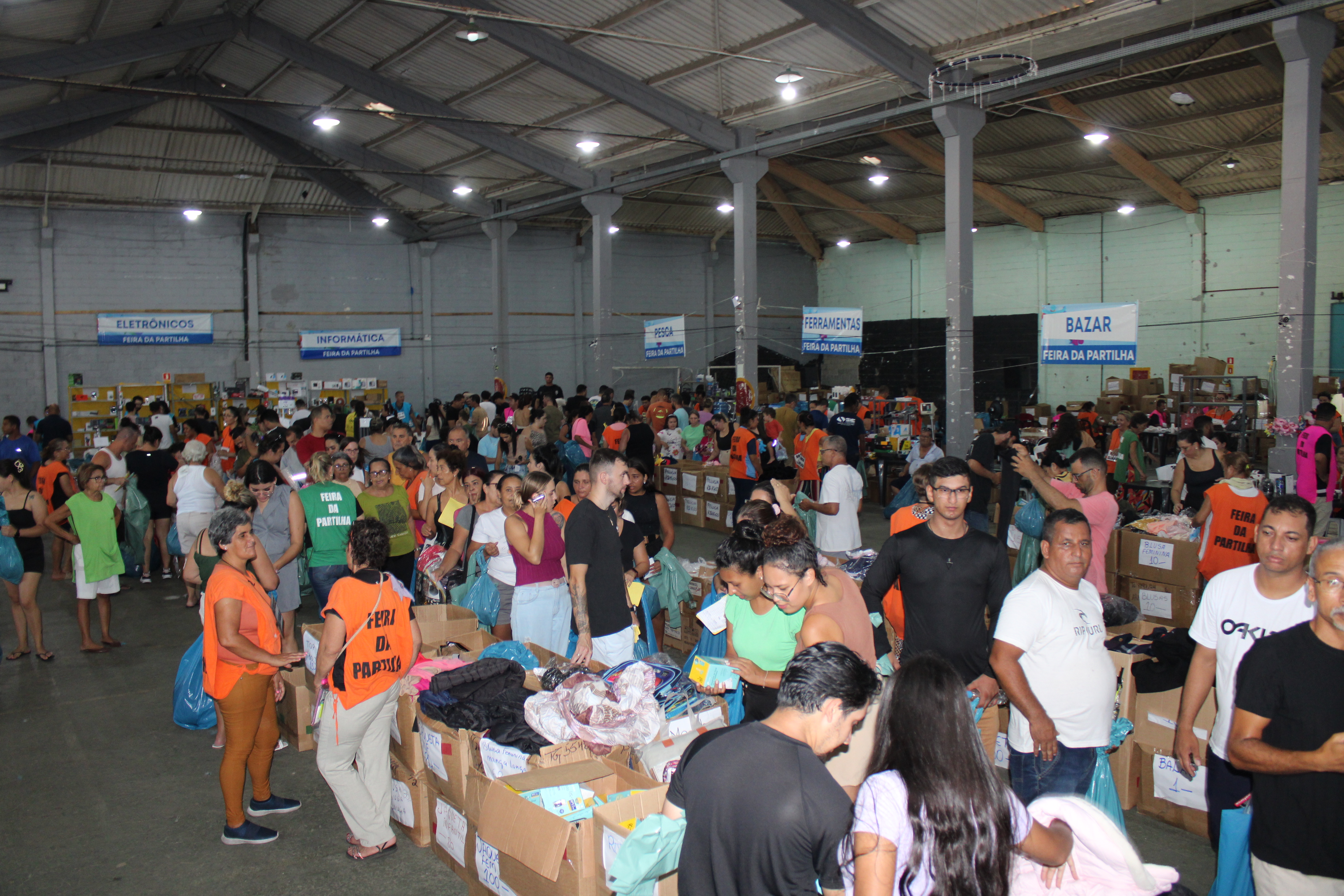 Feira da Partilha será iniciada na quarta-feira em Paranaguá 1 Feira prosseguirá até a segunda-feira, 8 (Foto: Arquivo/Folha do Litoral News)