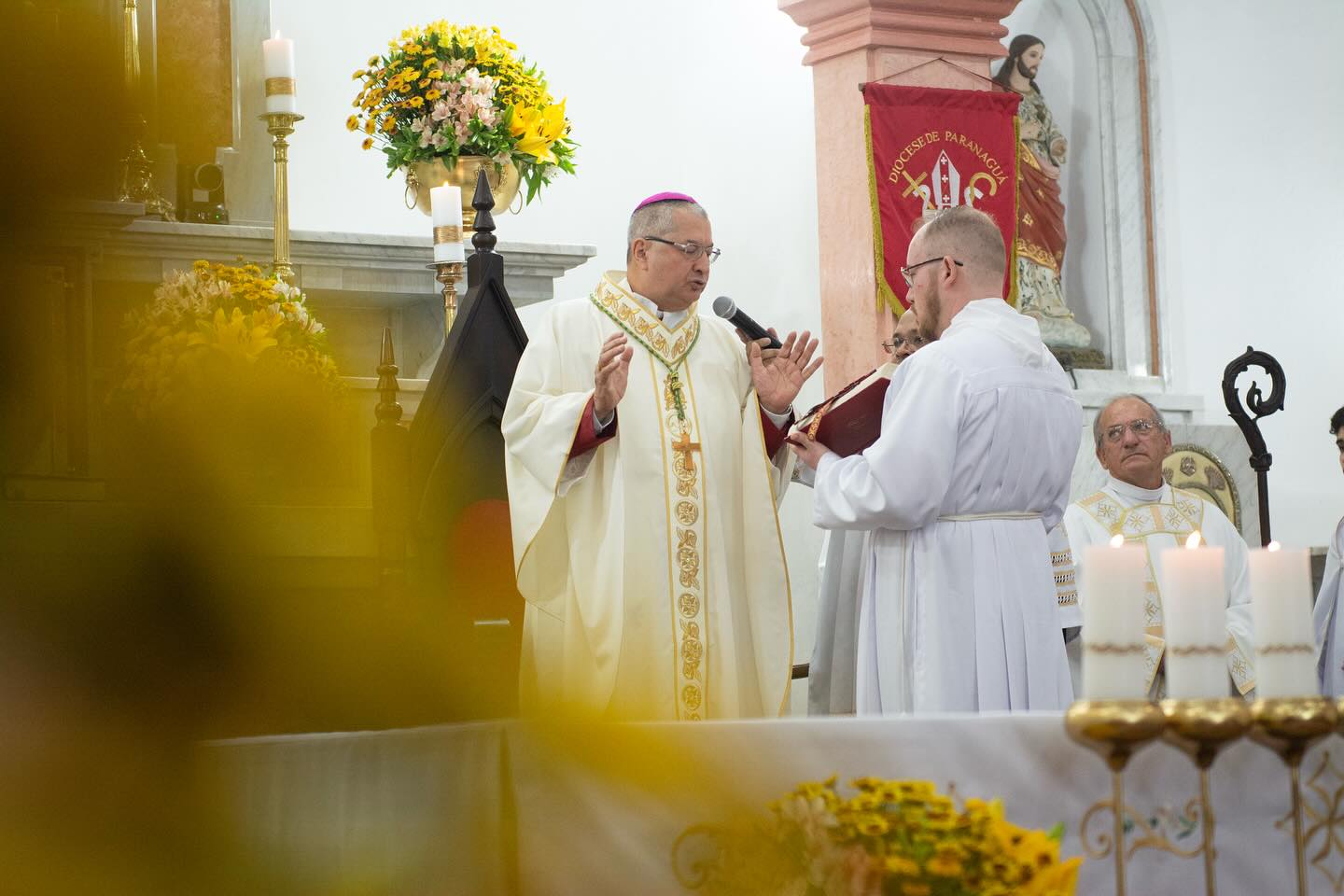 Dom Paulo Alves Romão é empossado como novo bispo da Diocese de Paranaguá
