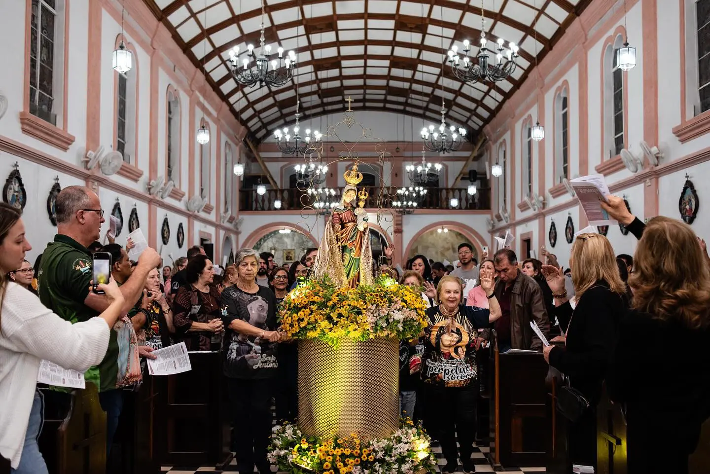 Festa conta com o tema “Virgem do Rosário, Senhora da Esperança, intercedei por nós!” (Foto: Catedral Diocesana Nossa Senhora do Rosário de Paranaguá)