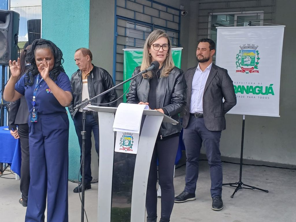 A secretária municipal de Saúde de Paranaguá, Patrícia Scacalossi, destaca que, com esse novo investimento, o município dá mais um passo importante no fortalecimento do tratamento em saúde mental (Foto: Folha do Litoral News)