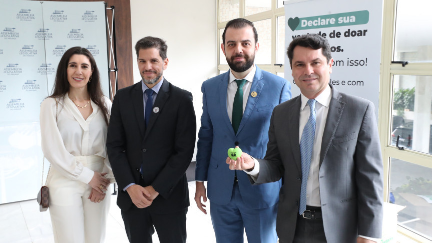 Mutirão de doação eletrônica de órgãos, fruto de uma parceria entre a Comissão Executiva da Alep com o CNB/PR e a Anoreg, teve início nesta segunda-feira (1º).