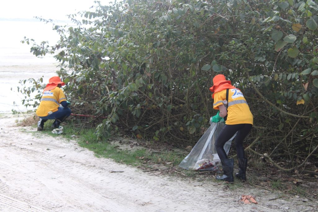 Mutirão da Portos do Paraná mobiliza parceiros para limpeza dos manguezais em Paranaguá 2 WhatsApp Image 2025 09 19 at 15.36.58
