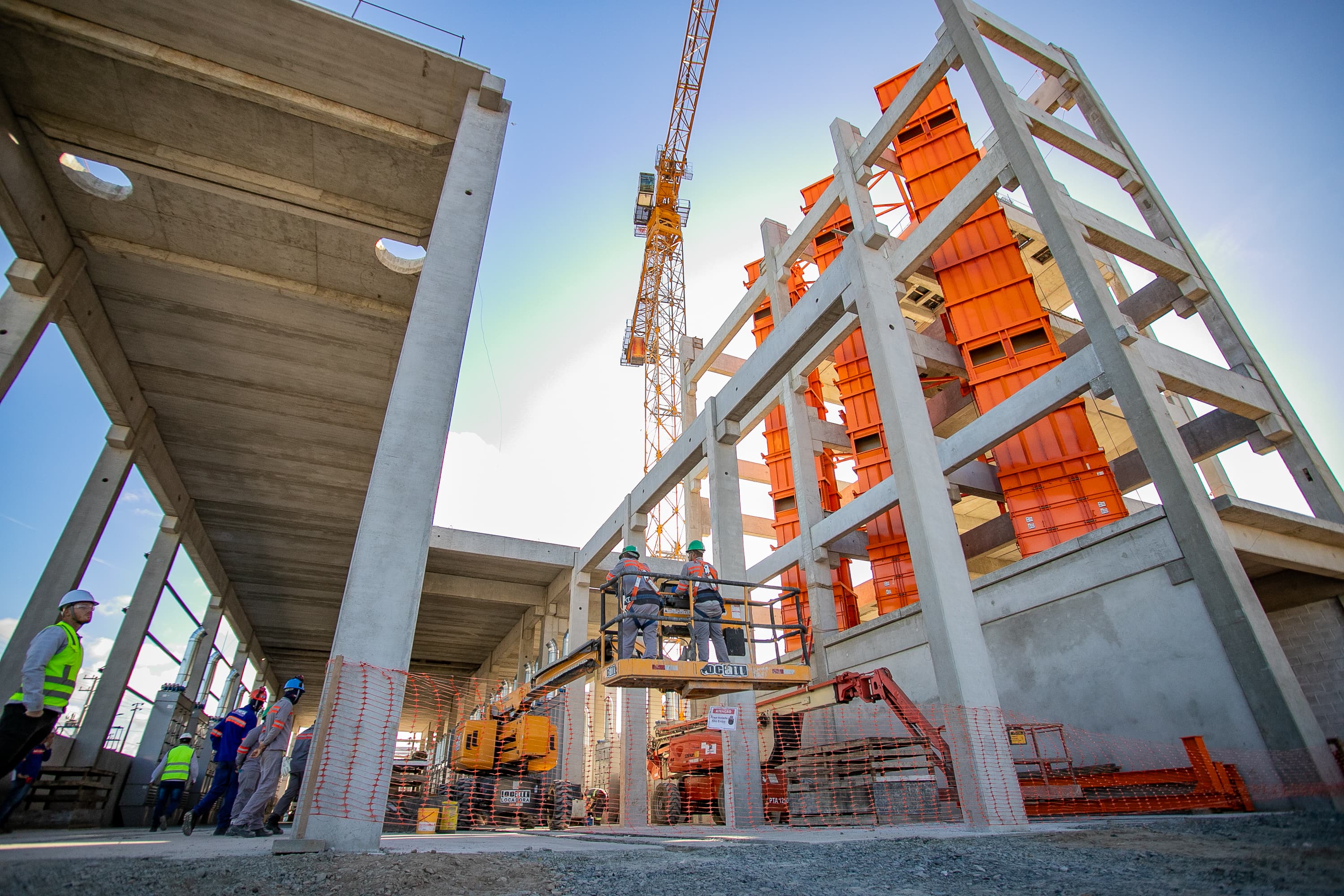 Quando entregue, Moegão permitirá recebimento de 24 milhões de toneladas de grãos e farelos ao ano (Foto: Claudio Neves/Portos do Paraná)