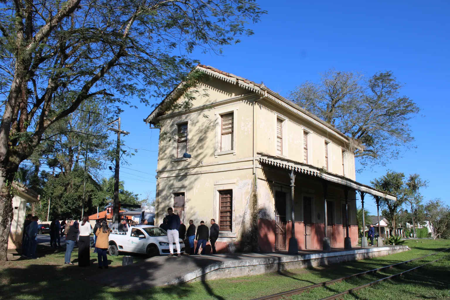 Estação Ferroviária de Alexandra é cedida à Prefeitura de Paranaguá 1 Estação Ferroviária de Alexandra faz parte do patrimônio histórico do município (Foto: Folha do Litoral News)