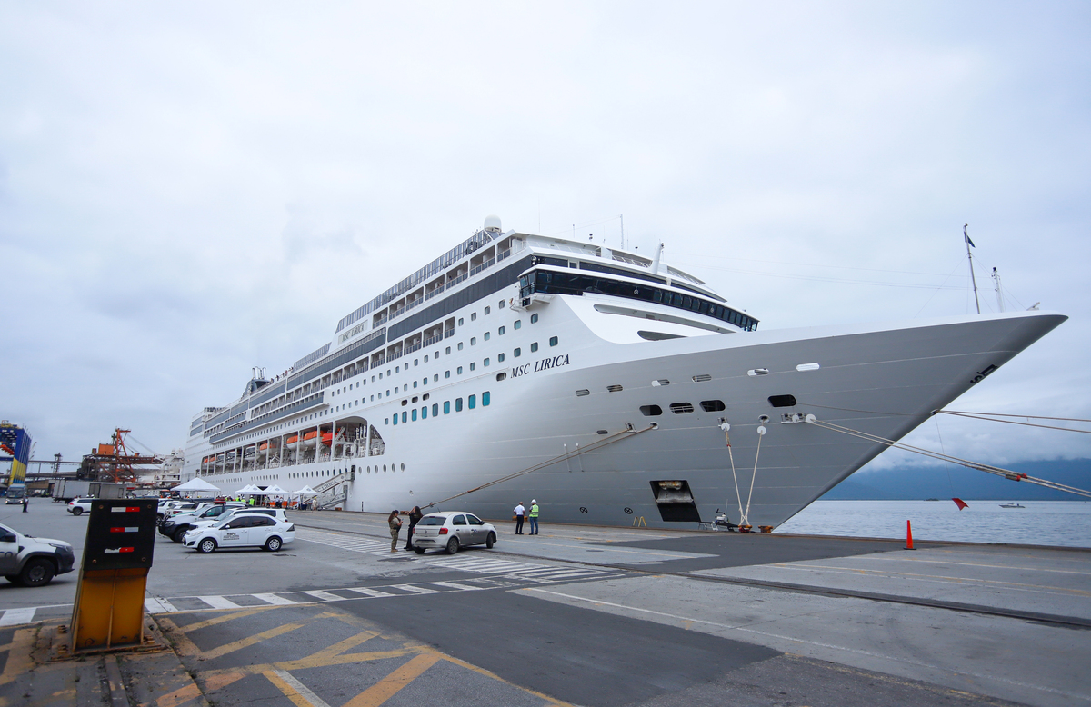 MSC Lirica retorna a Paranaguá na temporada 2026/2027