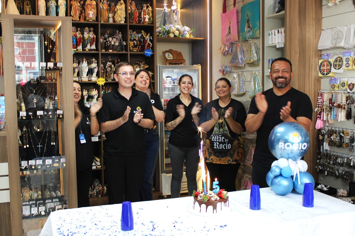 Com crescimento e fé, Loja do Rocio celebra seu aniversário de cinco anos em Paranaguá 1 1rocio