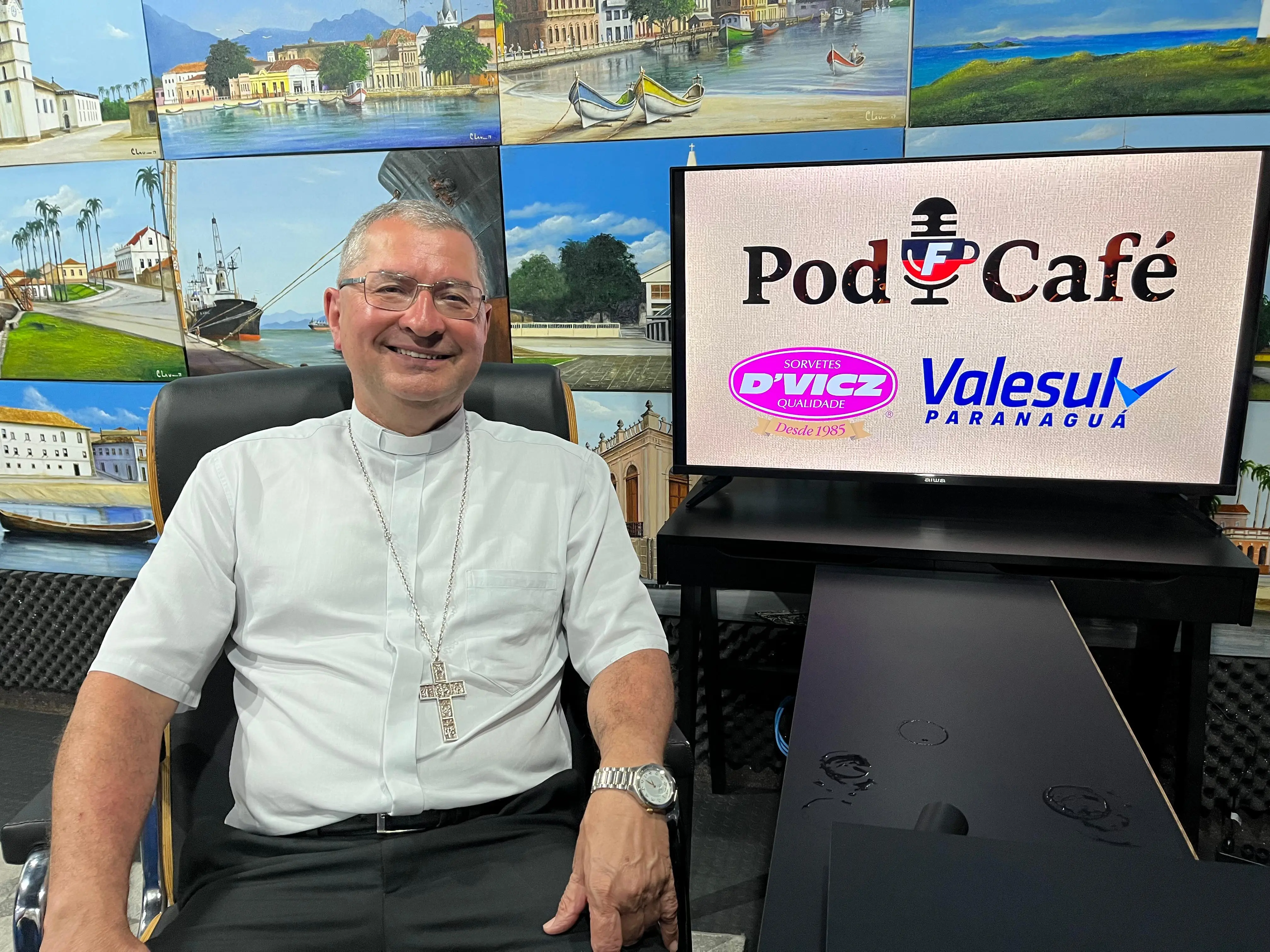 Bispo Dom Paulo Alves Romão fala sobre missão na Diocese de Paranaguá e destaca fé do povo litorâneo 1 Dom Paulo Alves Romão é o 5.º bispo da Diocese de Paranaguá