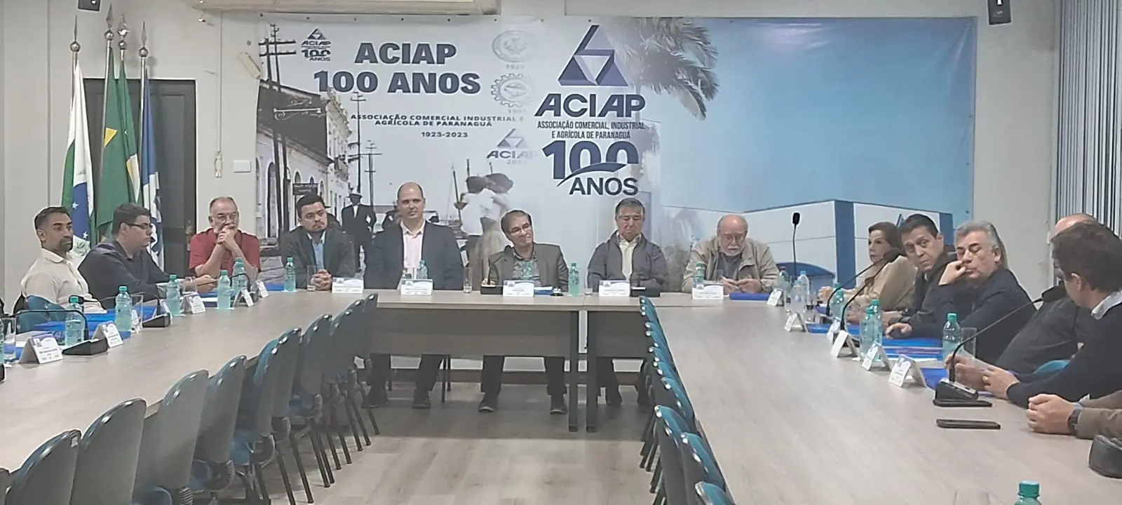 A Direção do Hospital Paranaguá apresentou à diretoria da ACIAP as reformulações que estão sendo feitas na atual gestão