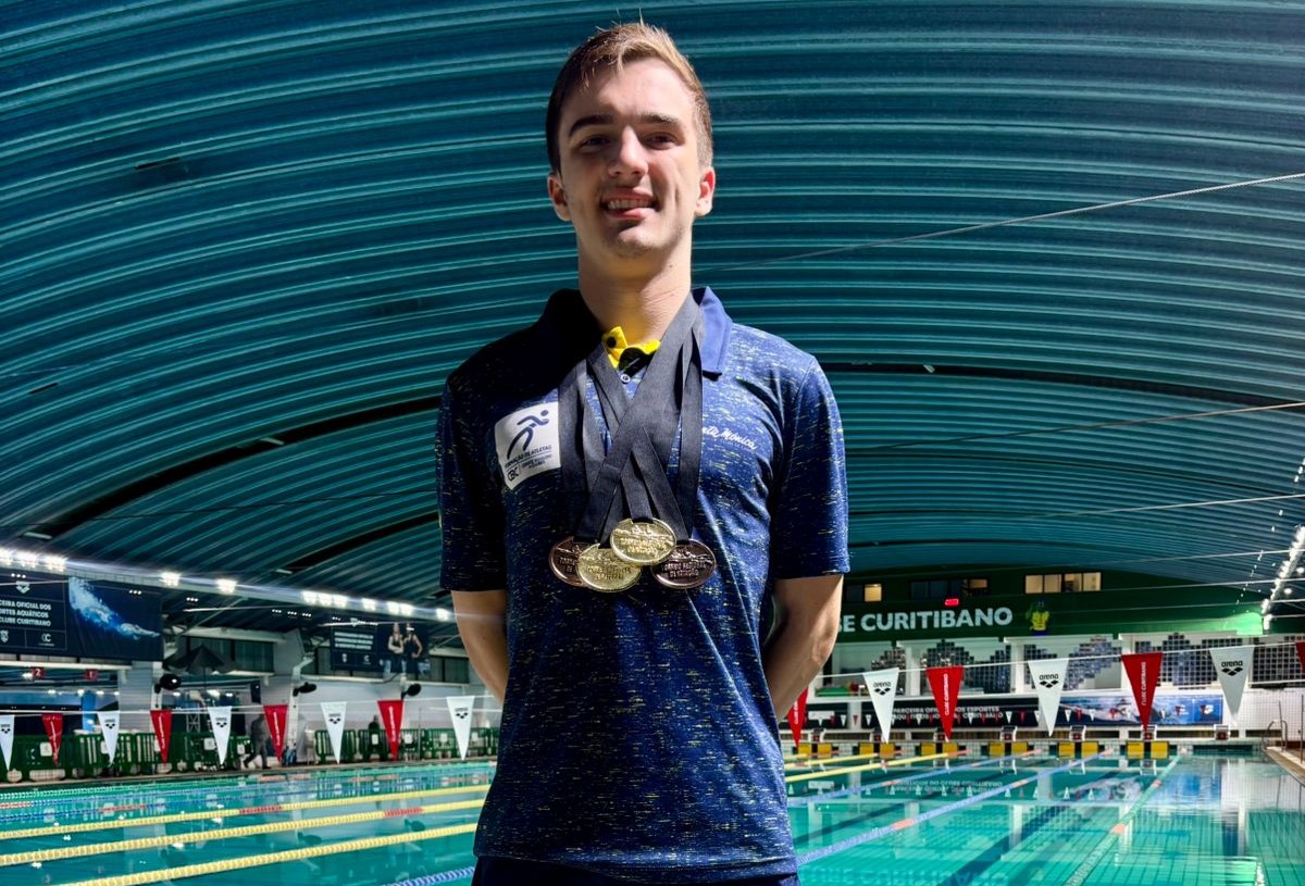 “Estou muito feliz com essa temporada, sei que ainda tenho muito a melhorar e já penso nos desafios para 2026”, afirmou Pietro Lobo Mussoi (Foto: Grazielle Lobo Mussoi)