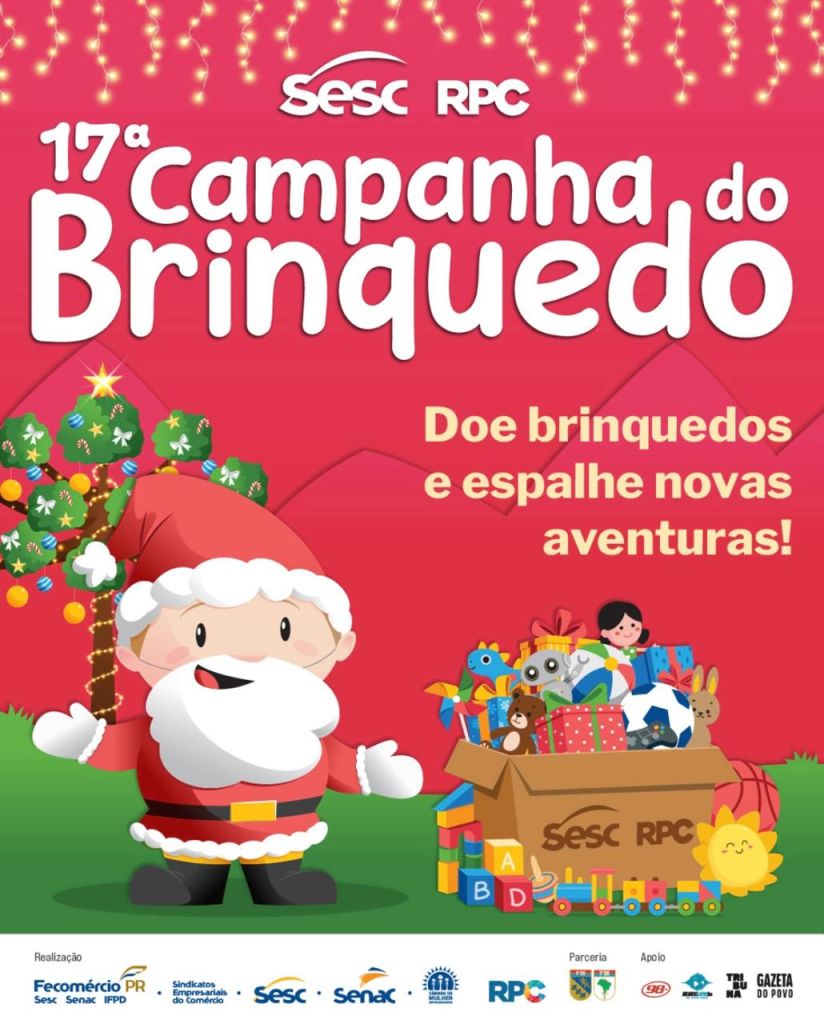 As doações podem ser entregues diretamente na unidade do Sesc Paranaguá, localizada na Rua Domingos Peneda, n° 947, no bairro Estradinha, das 8h às 21h de segunda a sexta-feira (Foto: Arte/Divulgação/Sesc Paranaguá)