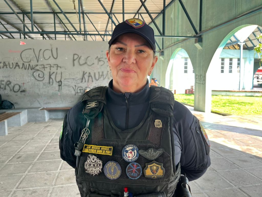 “Em Paranaguá nós temos uma Lei municipal para ser respeitada, mas também precisamos receber as denúncias”, ressalta. Denuncie, não deixe acontecer, muito menos na tua frente, denuncie”, reforça a coordenadora da Patrulha Maria da Penha e Guarda Civil Municipal de Paranaguá, GCM Márcia Garcia (Foto: Folha do Litoral News)