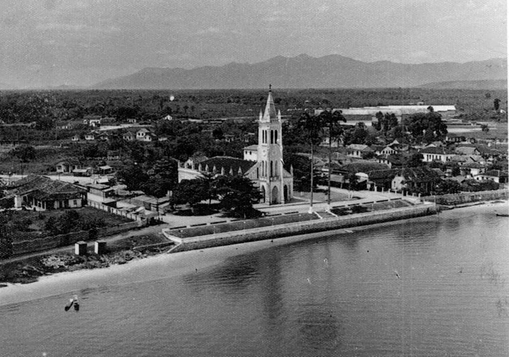 História da Festa de Nossa Senhora do Rocio: origem, tradição e fé do povo paranaense 5 foto antiga santuario do rocio