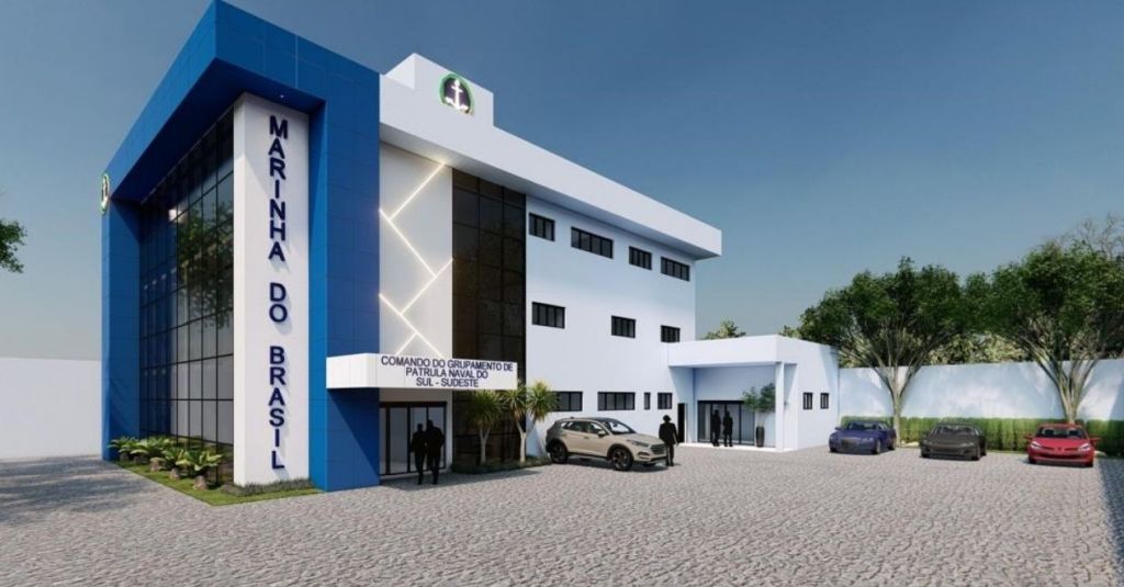 Comando do Grupamento de Patrulha Naval do Sul-Sudesteinicia construção de sede no Porto de Santos 2 marinha1