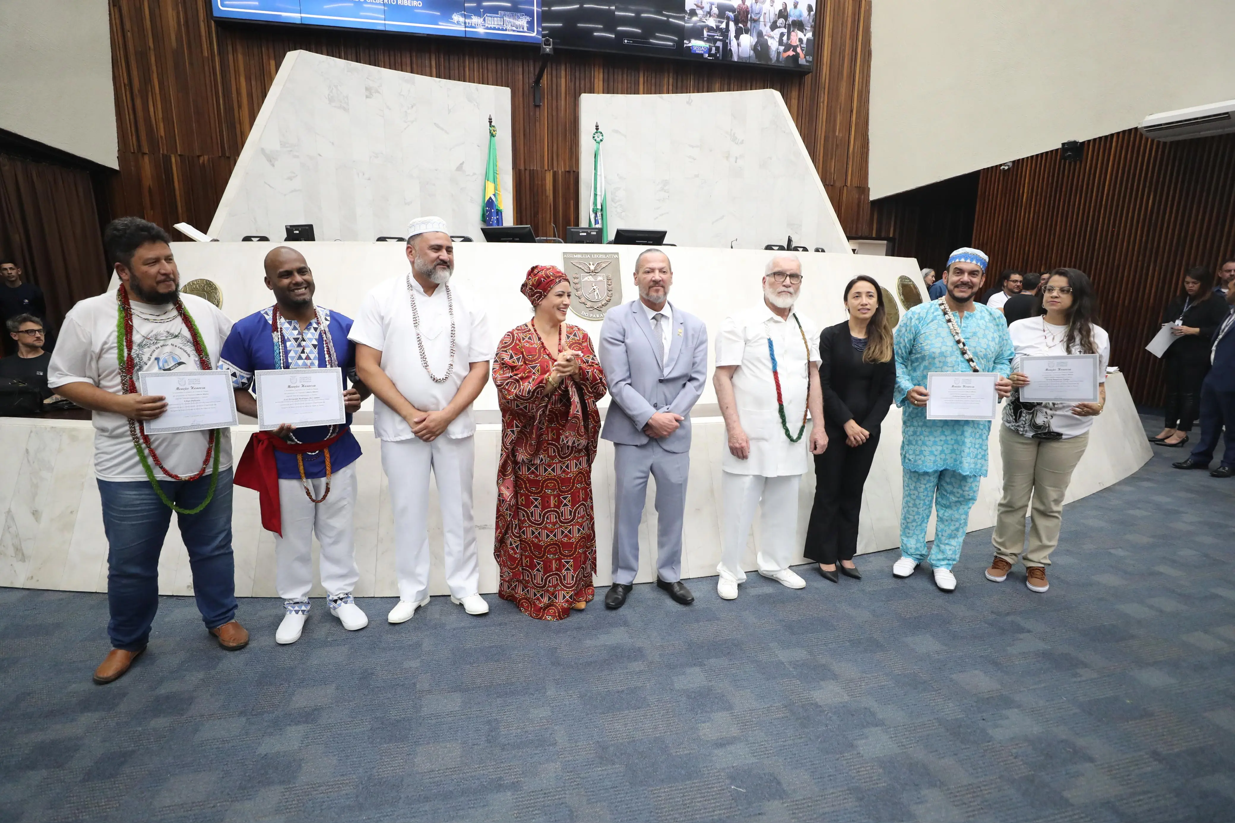 Lederson de Souza recebe Menção Honrosa na Assembleia Legislativa (Foto: Lederson Souza)