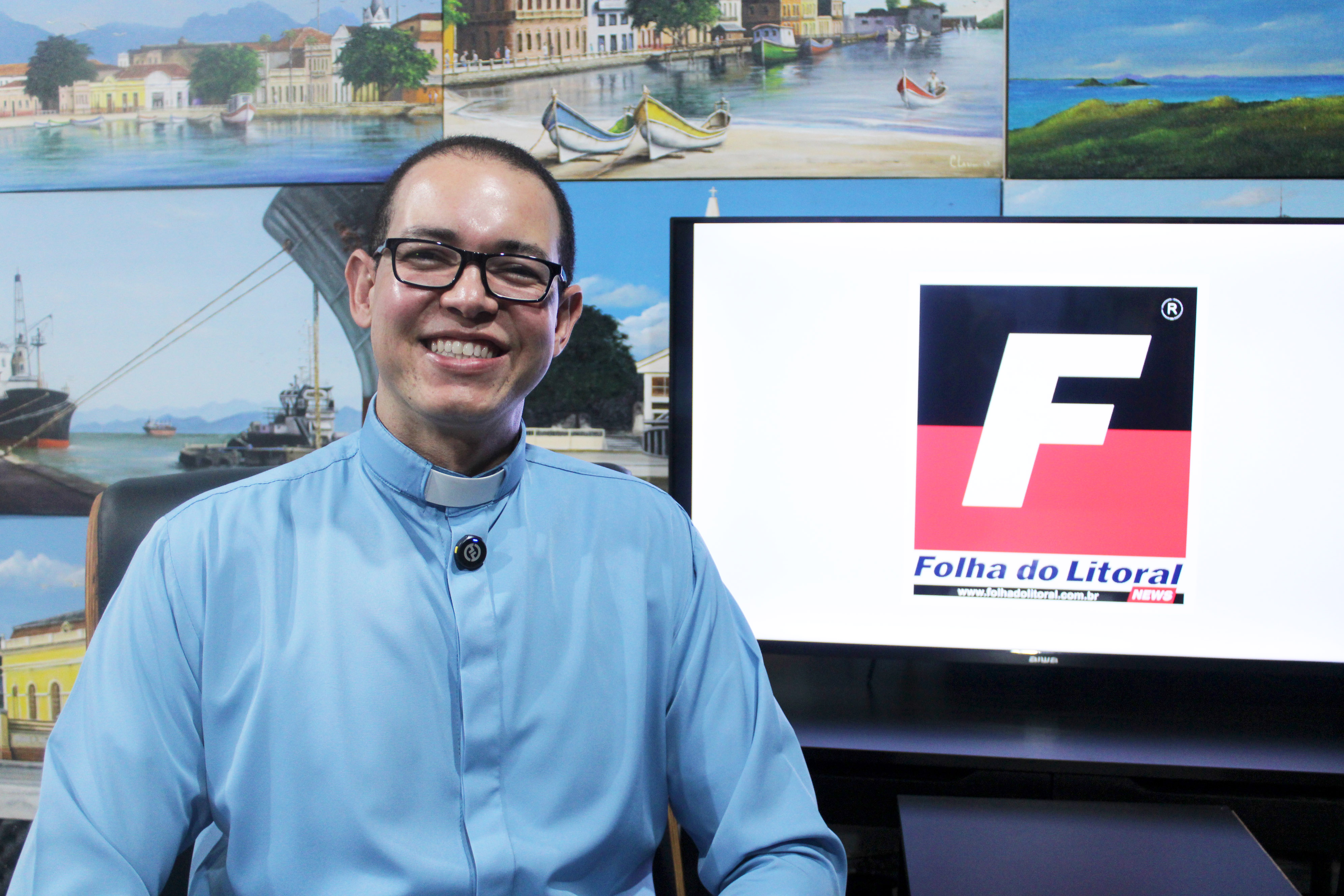 Padre Thiago da Silva destaca acolhida, dinamismo pastoral e novos projetos na Paróquia Nossa Senhora da Paz 1 Entrevista ao vivo foi ao ar na tarde de segunda-feira, 24