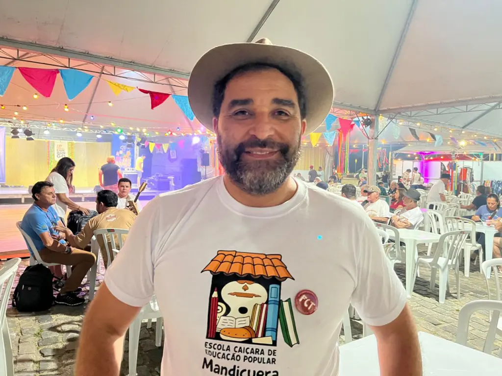 Para o mestre fandangueiro, Aorelio Domingues, a Festa do Fandango é o resultado de lutas por território, pela mata, pelo clima e pelo povo tradicional (Foto: Folha do Litoral News)