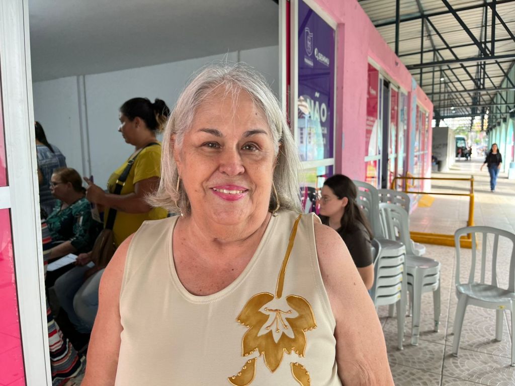 Para aluna e artesã, Maria José Miranda, o curso foi bastante utilitário, principalmente para aquelas que querem empreender e achar uma boa fonte de renda (Foto: Folha do Litoral News)