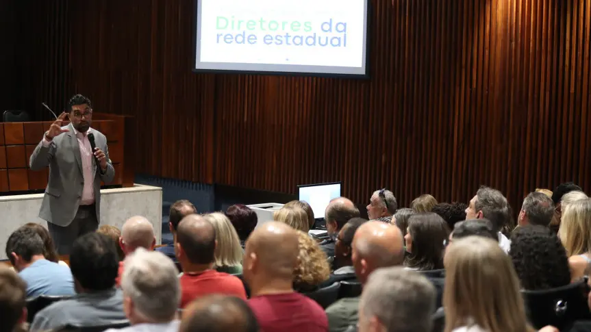 Encontro ocorreu no início da tarde desta quarta-feira (26), no Plenarinho da Casa. (Créditos: Orlando Kissner/Alep)