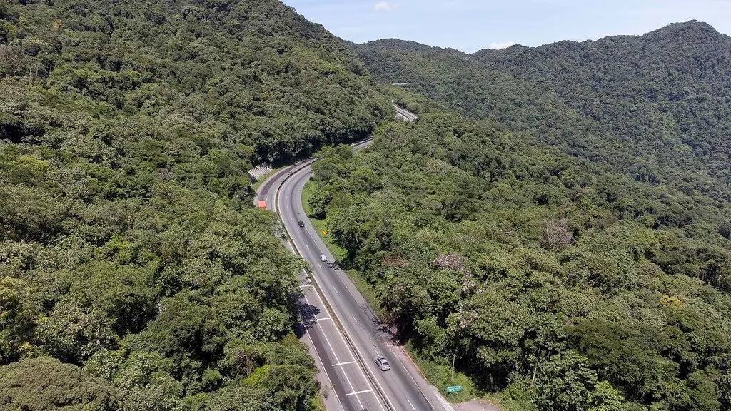 br 277 na serra do mar em morretes