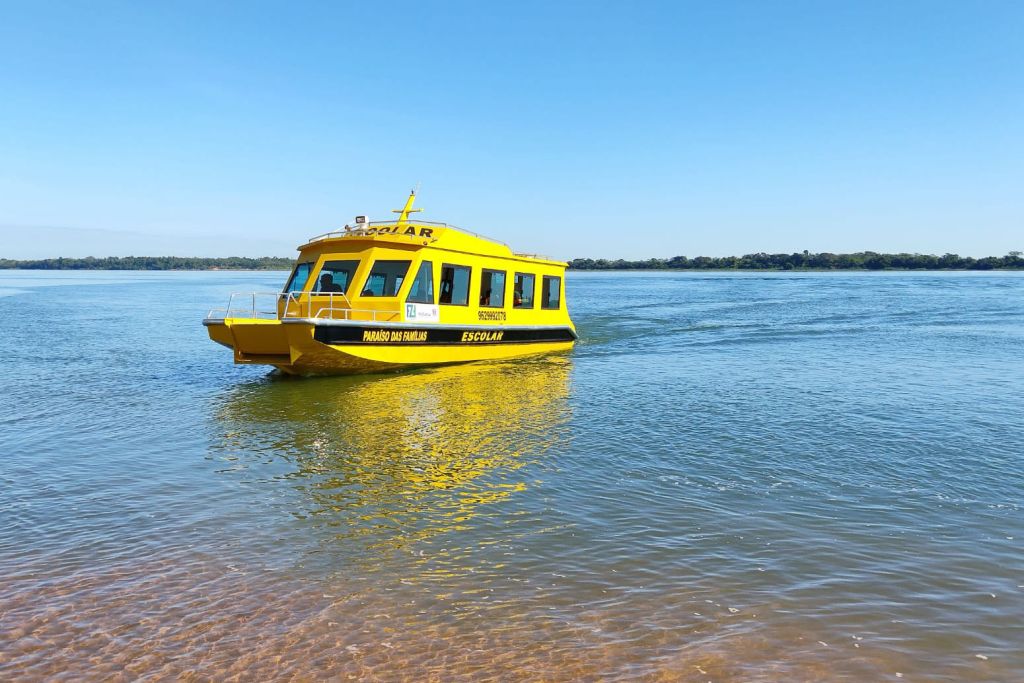 Estado garante barco para 179 alunos de comunidades ribeirinhas e litorâneas 2 Foto: Fundepar