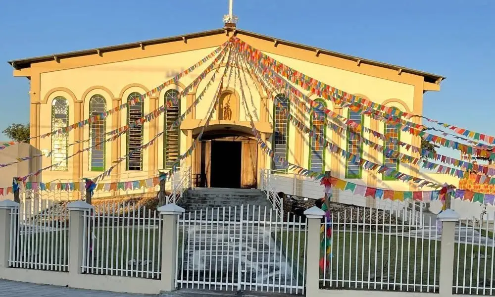 A Paróquia São João Batista foi fundada no dia 27 de novembro de 1995, data em que se celebra Nossa Senhora das Graças (Foto: Divulgação/Paróquia São João Batista)