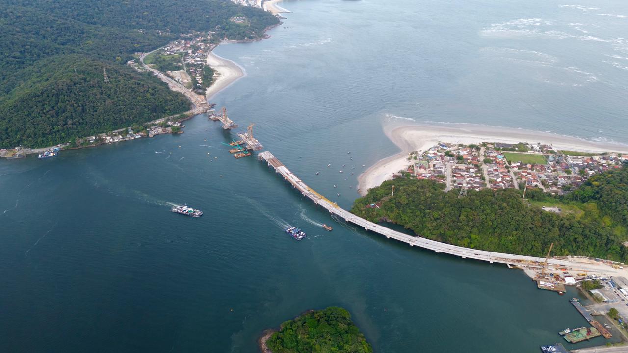 ponte de guaratuba chega a 80%