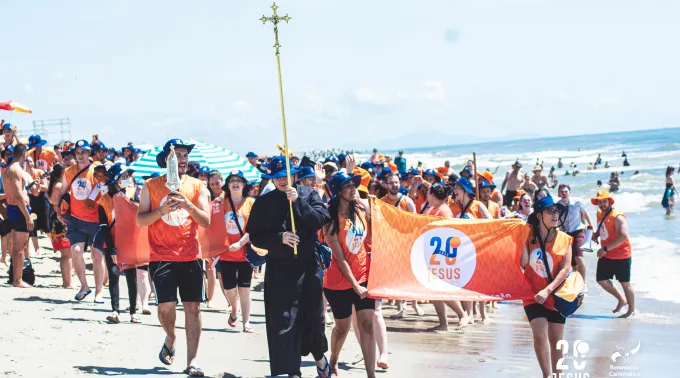 Diocese terá presença de jovens católicos que virão à região para participar da Missão Jesus no Litoral (JNL) (Foto: Renovação Carismática Católica Paraná - Arquivo)