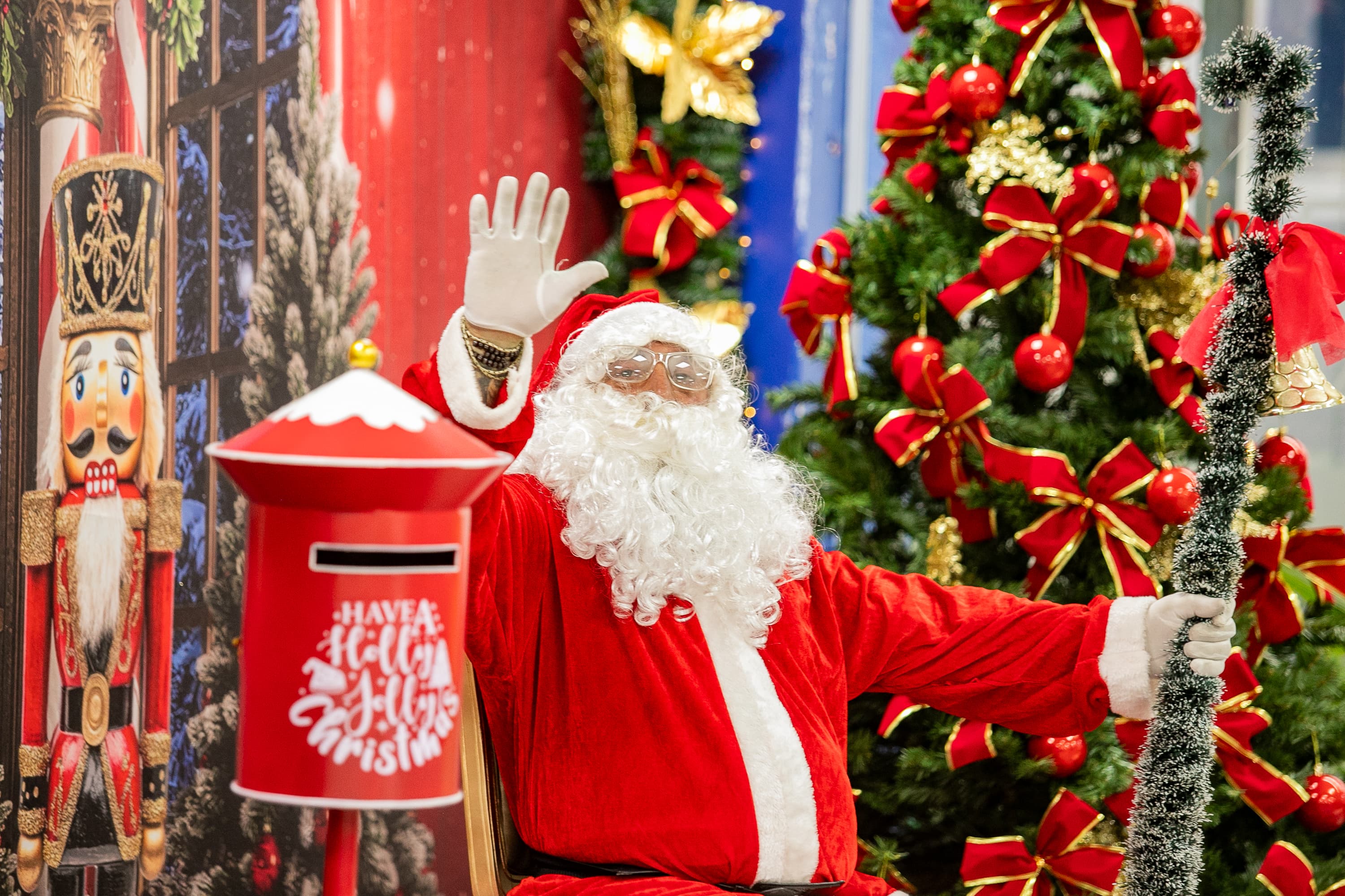 Horário da presença do Papai Noel será das 18h às 20h30 no Palácio Taguaré (Foto: Claudio Neves/Portos do Paraná)