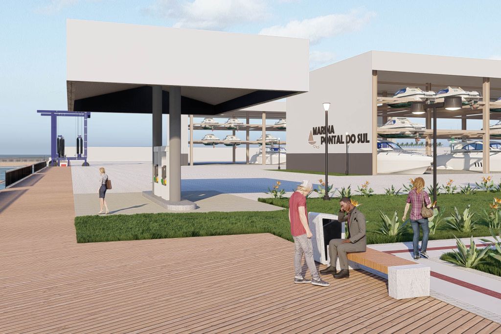 Ratinho Junior anuncia projeto de marina de R$ 100 milhões em Pontal do Paraná 6 marina menor 14 photo