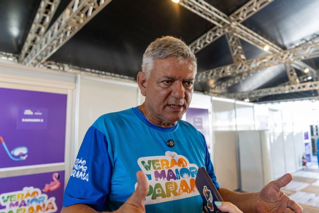 Após vistoria, Governo do Estado confirma liberação para shows na Arena do Verão Maior Paraná em Matinhos 2 Após a vistoria, o secretário estadual do Esporte e coordenador do Verão Maior Paraná, Hélio Wirbiski, confirmou que a realização dos shows foi mantida após avaliação técnica criteriosa e alinhamento entre todos os órgãos envolvidos (Foto: Felipe Henschel/AEN)