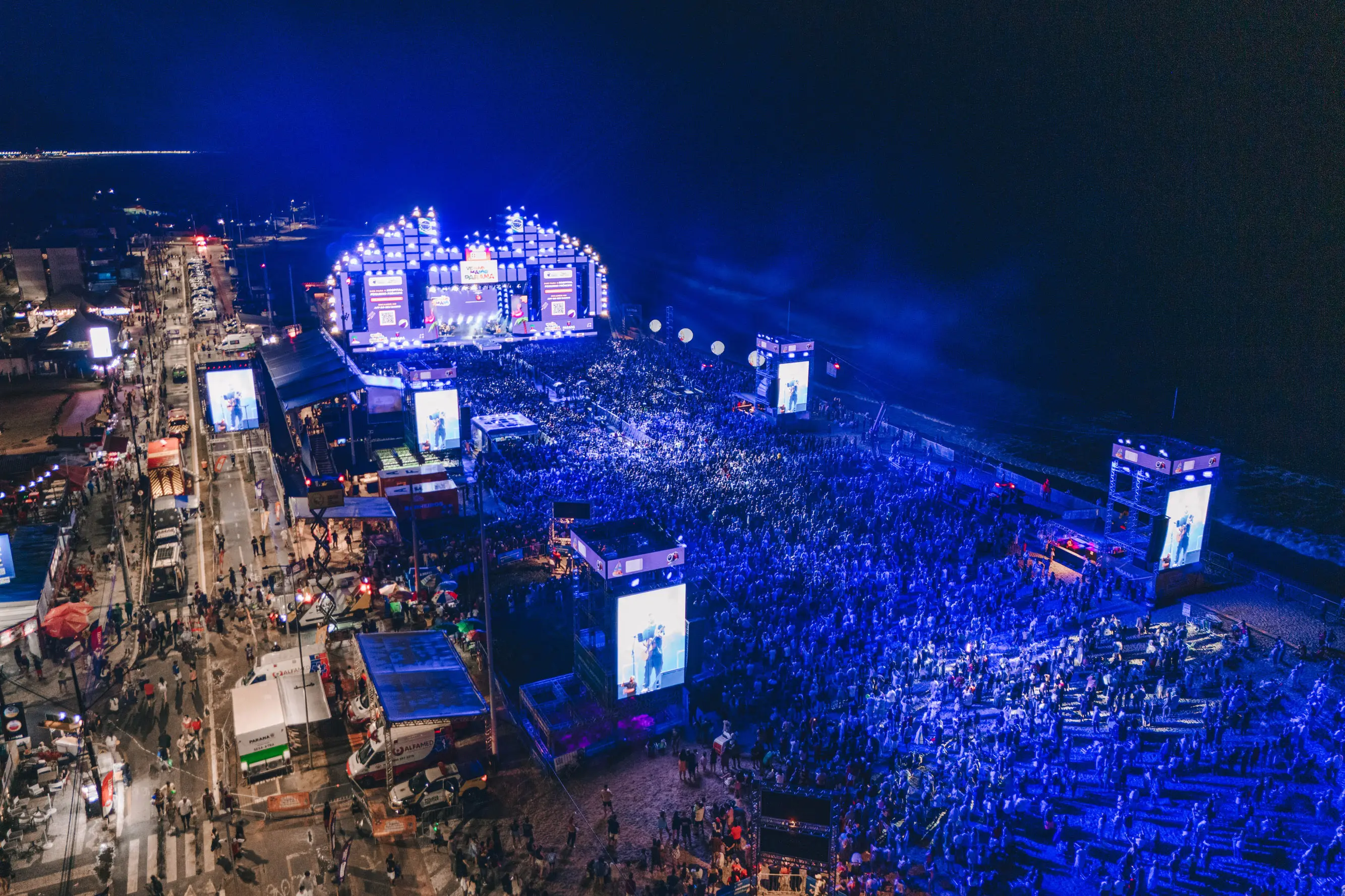 Com sertanejo, rock e música católica, confira os shows do último fim de semana do Verão Maior Paraná 2026