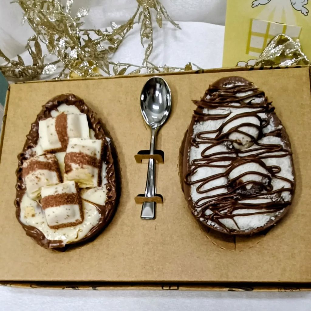 Um dos doces mais vendidos neste período de Páscoa, são os tradicionais ovos de colher (Foto: Divulgação)